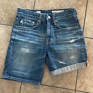 AG “ex-boyfriend short” denim short size 24
